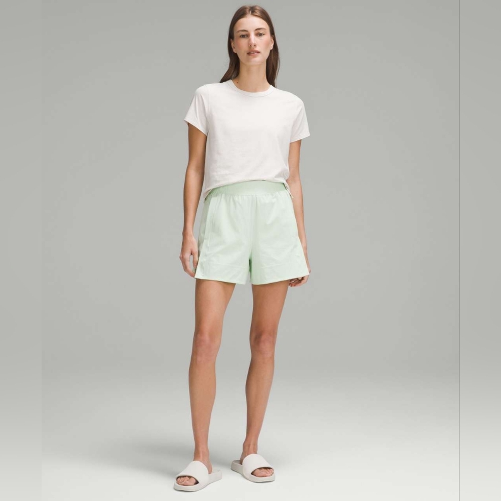 lululemon athletica Light Mint High-Waist Women's Shorts